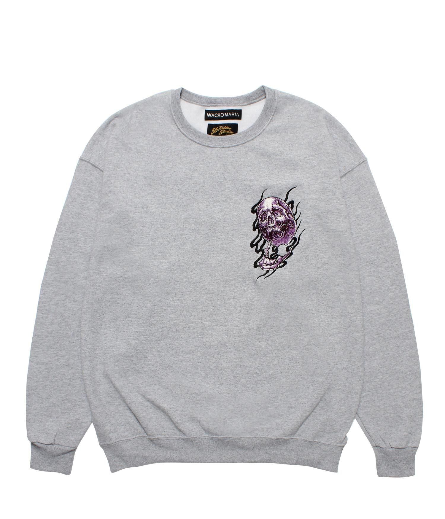 Sサイズ wackomaria deluxe crew スウェット WACKO MARIA (ワコマリア)】 56 TATTOO スウェット│WACKO MARIA