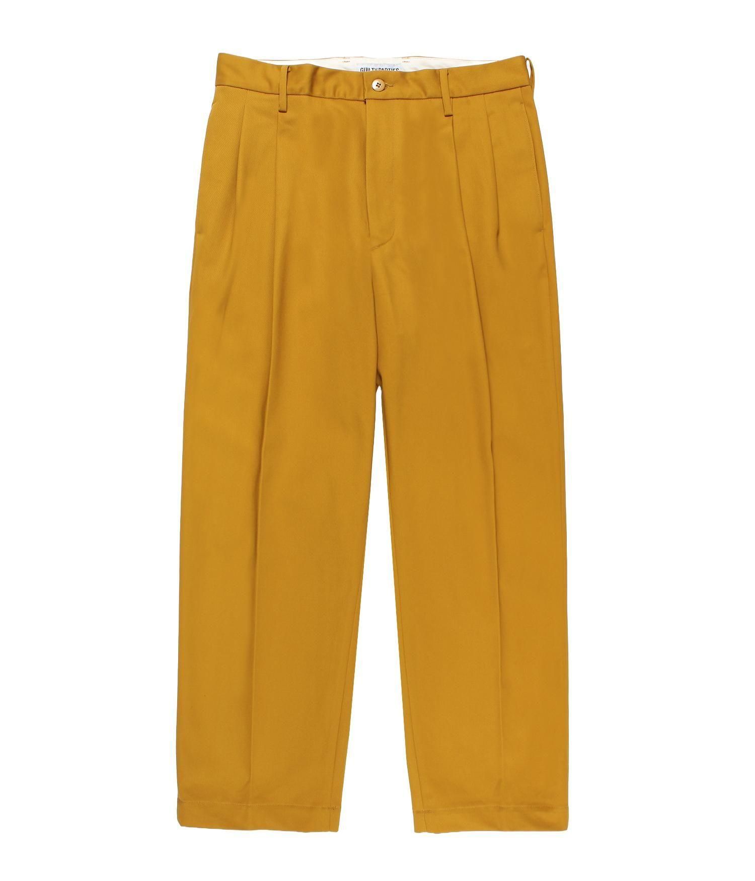 WACKO MARIA wlaughter コラボ　チノパンツ　Mサイズ ダブルプリーツチノトラウザー 23SS-WMP-PT02 | ワコマリア2023