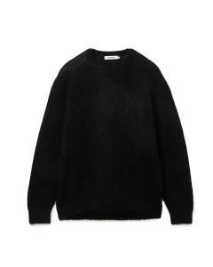 nonnative/Υͥƥ/̵2025AW/DWELLER PULLOVER SWEATER KID MOHAIR/W/N/P YARN(BLACK)/˥åȥξʲ