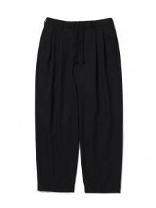 COOTIE PRODUCTIONS/ƥץ/̵2025AW/T/W Saxony 2 Tuck Wide Easy Trousers(Black)/ȥ饦ξʲ