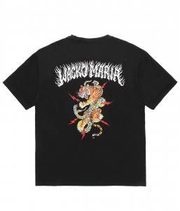 WACKOMARIA/拾ޥꥢ/̵2025FW/TIM LEHI / WASHED HEAVY WEIGHT CREW NECK T-SHIRT ( TYPE-1 )(BLACK)ξʲ