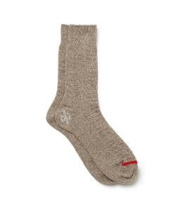 nonnative/Υͥƥ/2025AW/DWELLER SOCKS HI W/N/P WOVEN(BROWN)/åξʲ