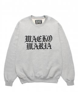 WACKOMARIA/拾ޥꥢ/̵2025FW/HEAVY WEIGHT CREW NECK SWEAT SHIRT(GRAY)/åȤξʲ