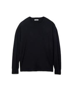 nonnative DWELLER V NECK L/S TEE VW 黒 nonnative DWELLER V NECK L/S TEE VW 黒