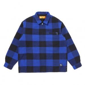 CHALLENGER/󥸥㡼/̵2025AW/LINING ZIP UP SHIRT(BLUE-BLACK)/åץåץĤξʲ