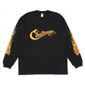 CHALLENGER/󥸥㡼/2025AW/L/S SNAKING LOGO TEE(BLACK)/󥰥꡼TĤξʲ