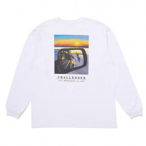 CHALLENGER/󥸥㡼/2025AW/L/S SUNSET DRIVE TEE(WHITE)/󥰥꡼TĤξʲ