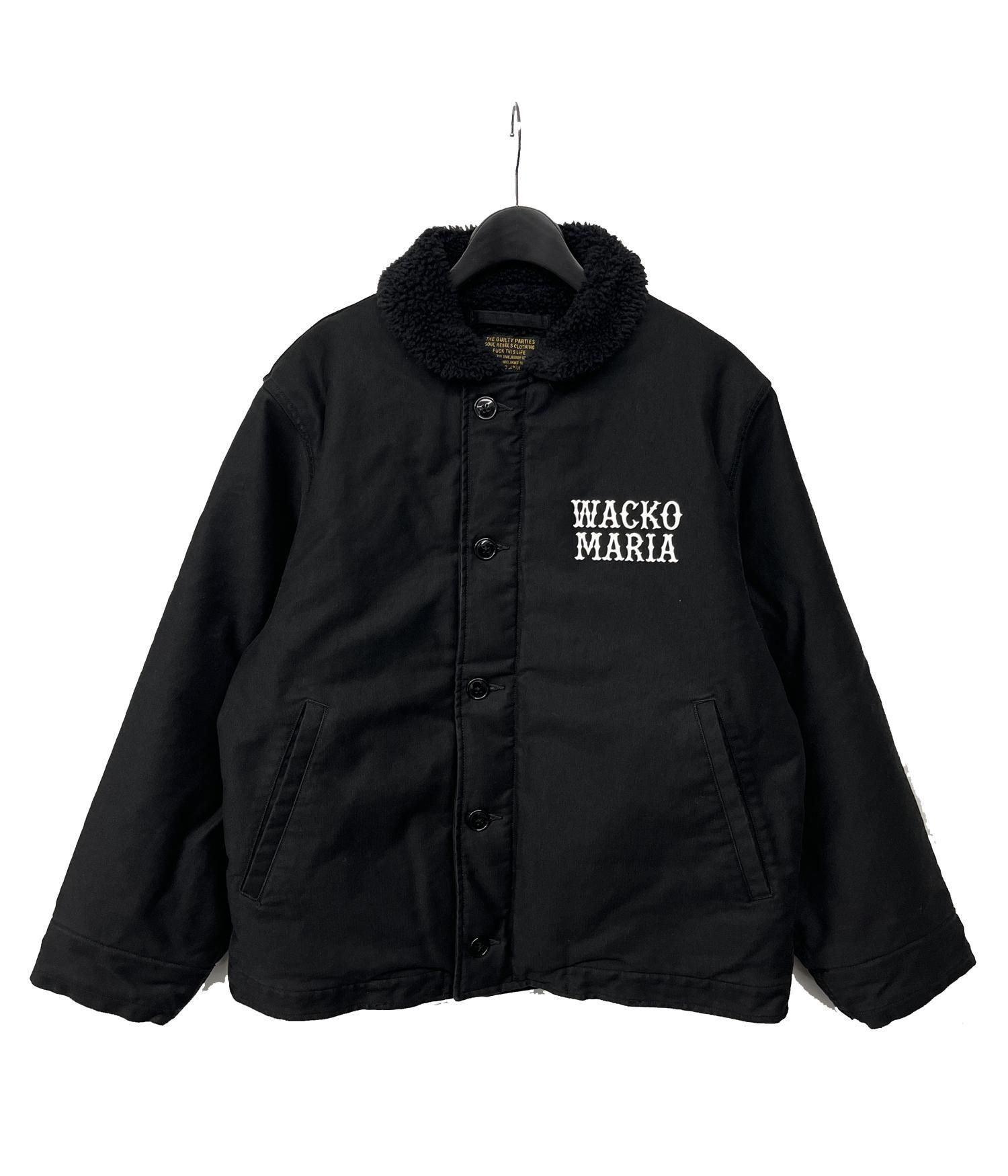 ワコマリア　デッキジャケット　M ミリタリー　ブランド古着　WACKOMARIA 中古・古着通販】WACKO MARIA (ワコマリア) スタープリントN-1