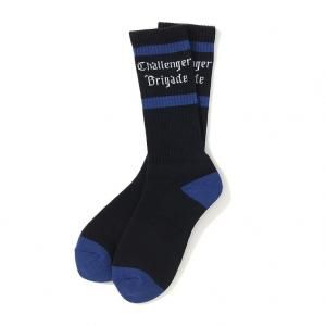 CHALLENGER/󥸥㡼/2025AW/CLASSIC LOGO SOCKS(BLACK)/åξʲ