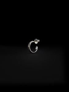 ANTIDOTE BUYERS CLUB/ɡȥХ䡼/̵2026SS/Engraved Hoop Small Earring(Single)/ԥξʲ