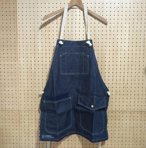 ヴィンテージ  ショート　デニムエプロン　ハンドクラフト　MAVE ヴィンテージ ショート デニムエプロン ハンドクラフト MAVE