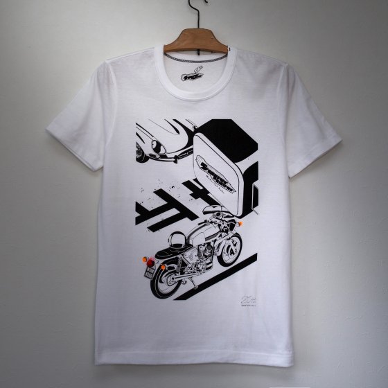 <img class='new_mark_img1' src='https://img.shop-pro.jp/img/new/icons37.gif' style='border:none;display:inline;margin:0px;padding:0px;width:auto;' />OUTLETcafe super racer 20th TeeS