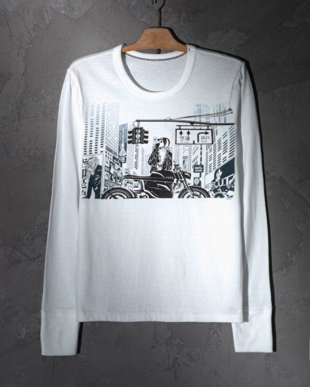 【OUTLET】NEON RIDE Tee　S<img class='new_mark_img2' src='https://img.shop-pro.jp/img/new/icons4.gif' style='border:none;display:inline;margin:0px;padding:0px;width:auto;' />