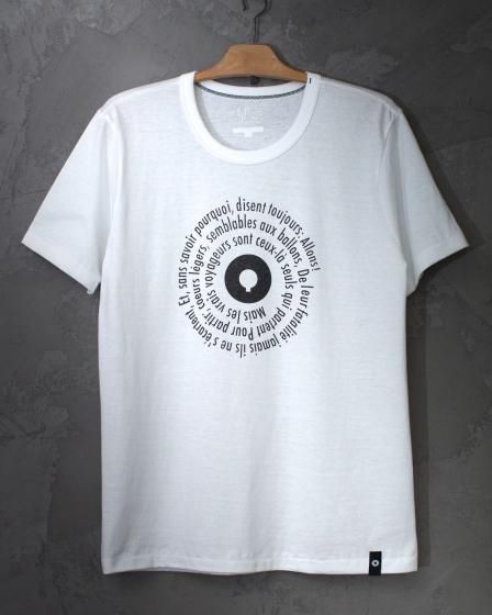 SPYRAL | Basic Collection - 白いTシャツと黒いバイク。