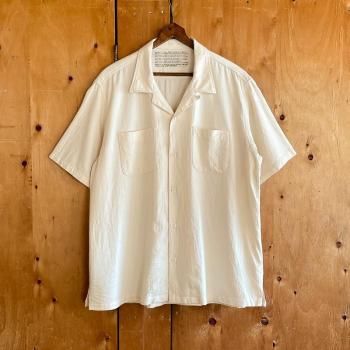 S&Y WORKSHOP ORIGINAL / 100% Organic cotton Open Collar Shirt