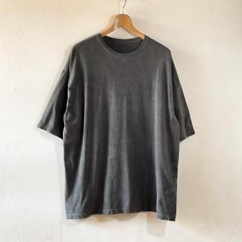 S&Y WORKSHOP ORIGINAL / "Bengala Mud Dyeing"100% Organic cotton T-Shirt "FAT"