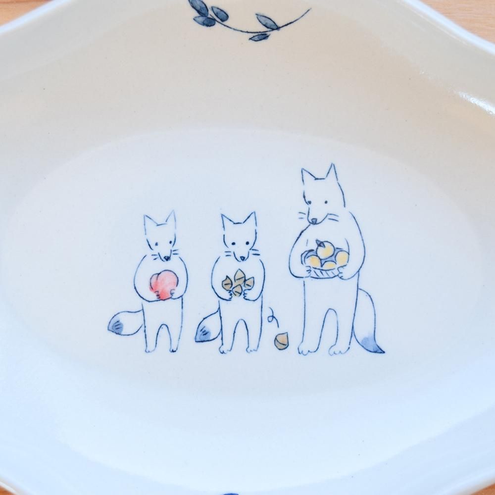 日野沙織 空豆皿 桃栗三年柿八年 - SLOW MARKET （スロー マーケット