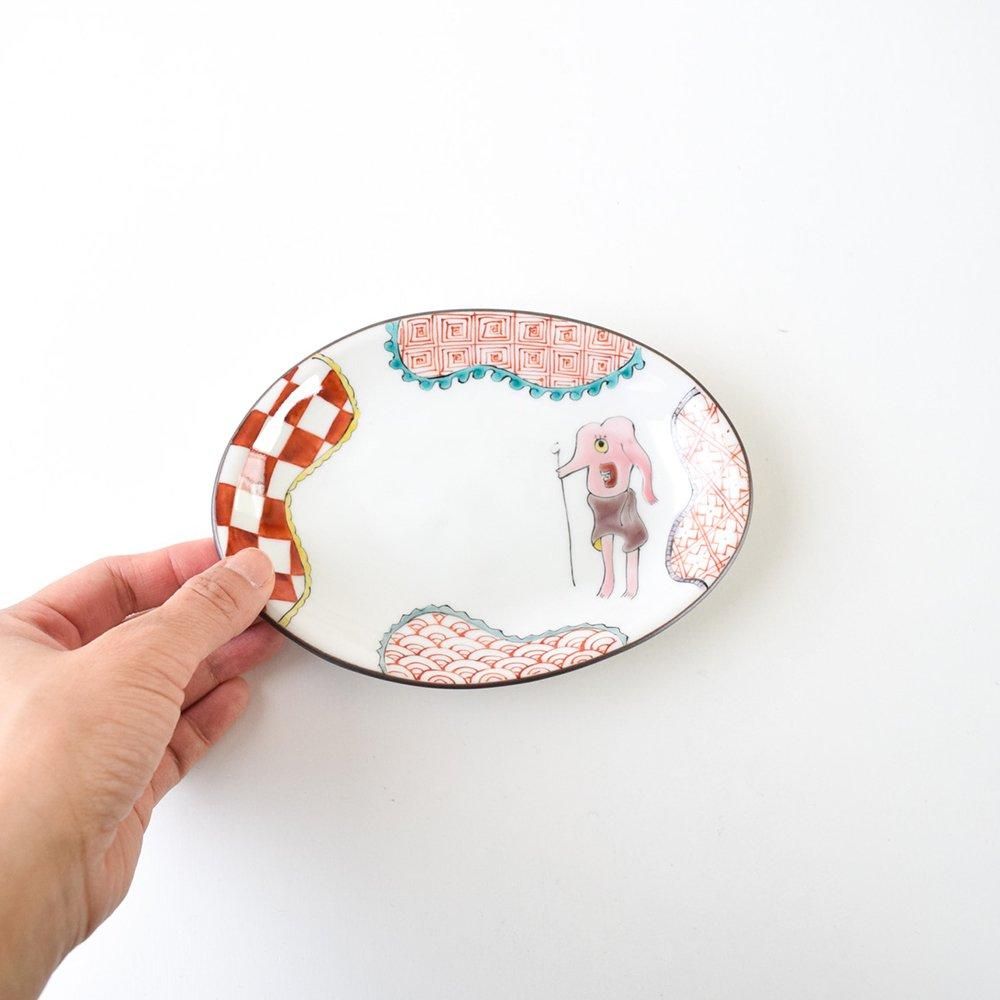 小林加奈 妖怪楕円皿 顔なし - SLOW MARKET （スロー マーケット