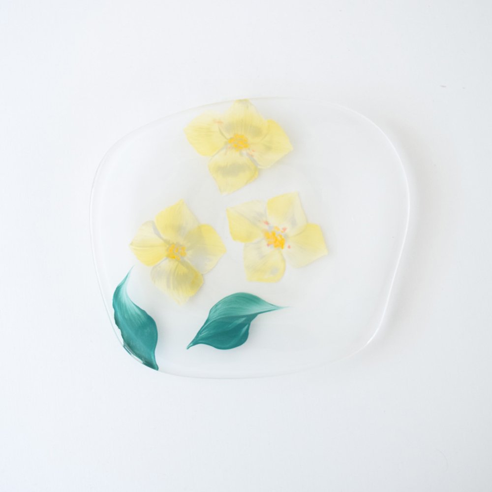 Yukiko Nakano  garden plate  2406-9