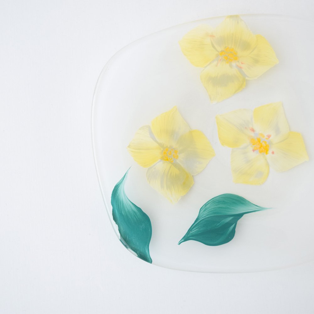 Yukiko Nakano  garden plate  2406-9