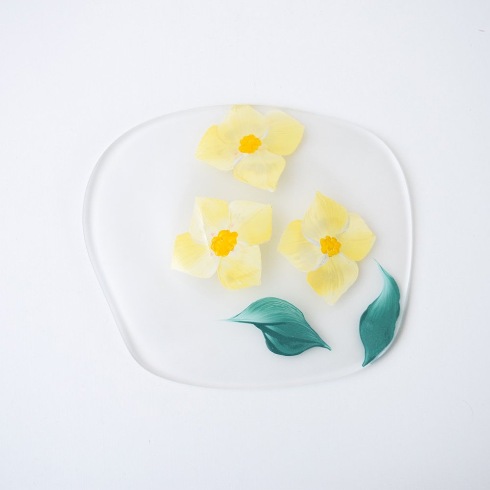 Yukiko Nakano  garden plate  2406-9