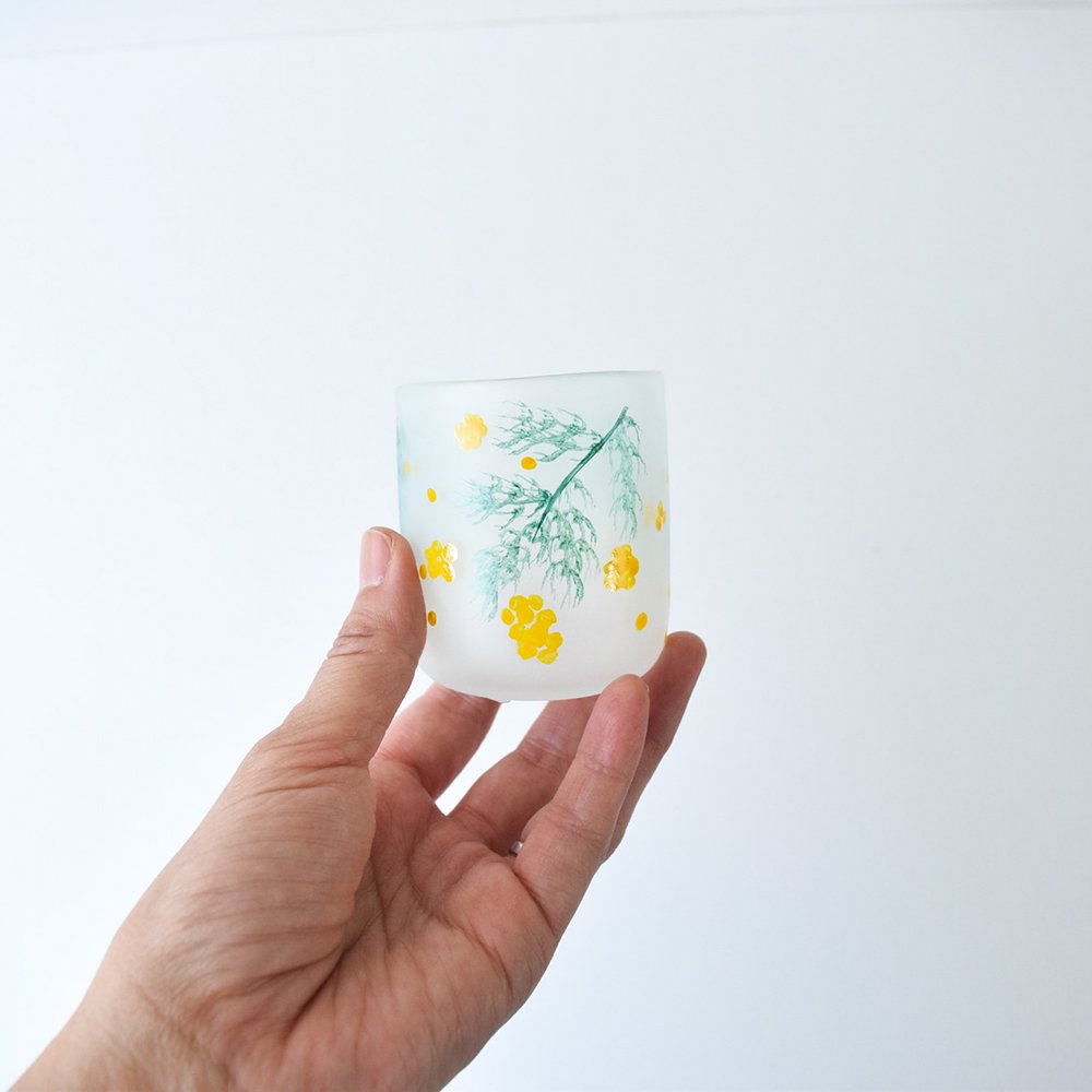 Yukiko Nakano  mimosa glass  2406-10-1