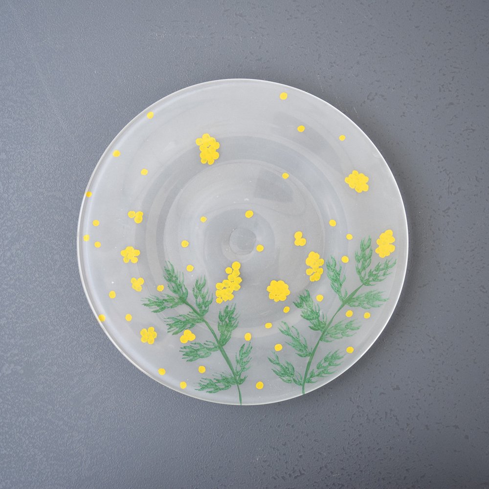 Yukiko Nakano  mimosa plate  2406-13-1