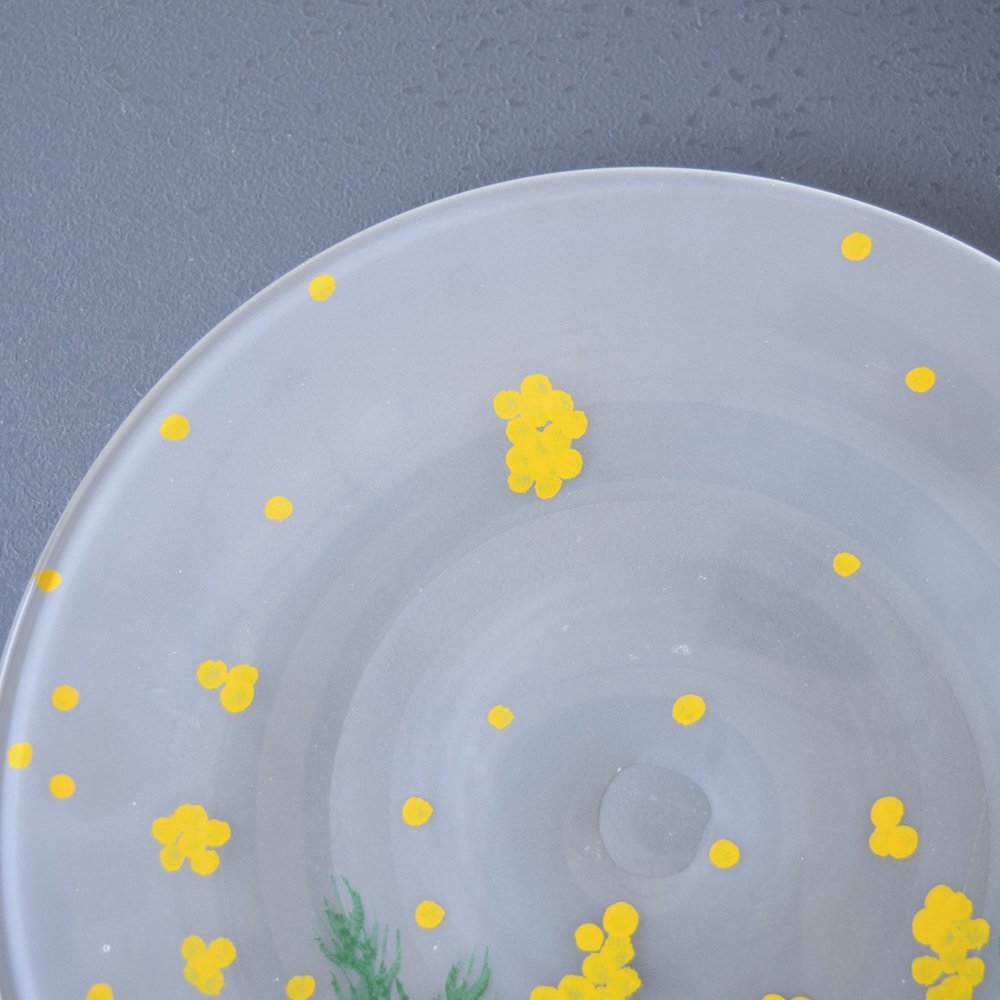 Yukiko Nakano  mimosa plate  2406-13-1