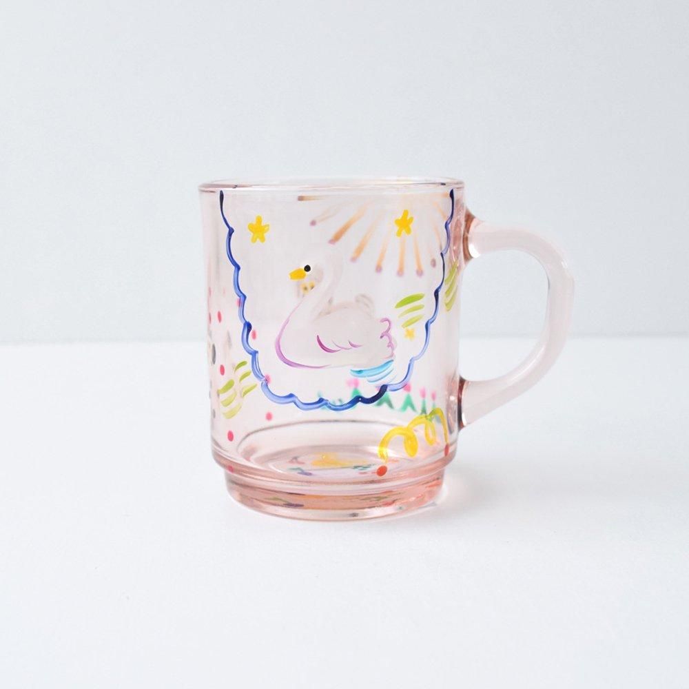 CYILABO  glass mug դ  2407-1