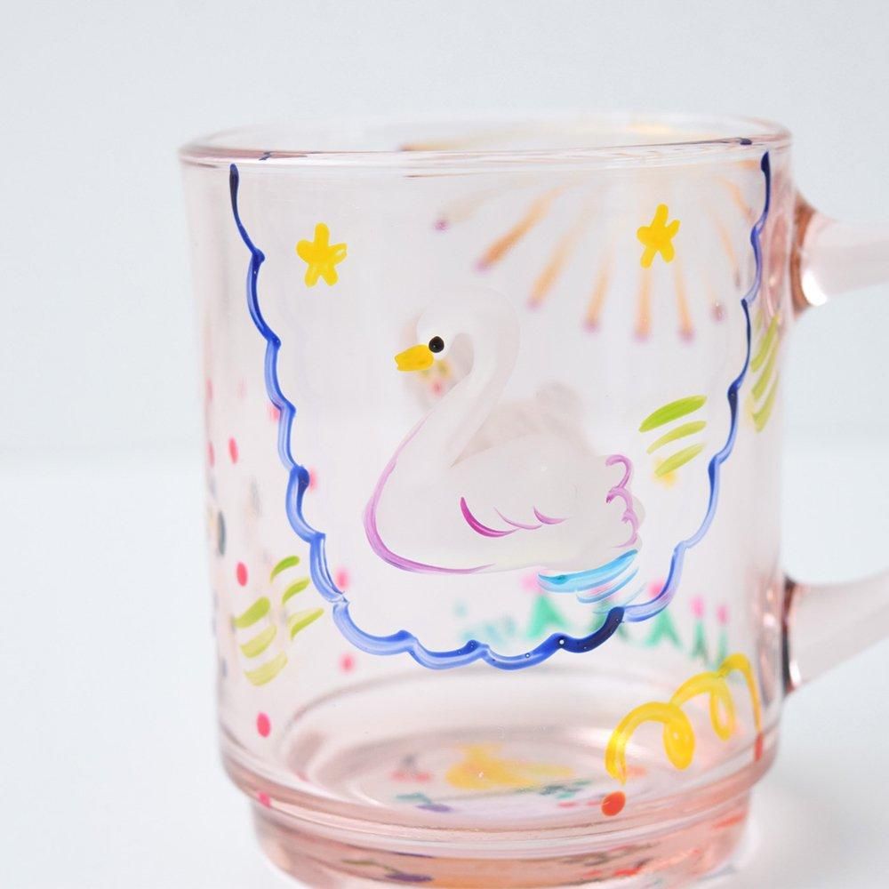 CYILABO  glass mug դ  2407-1