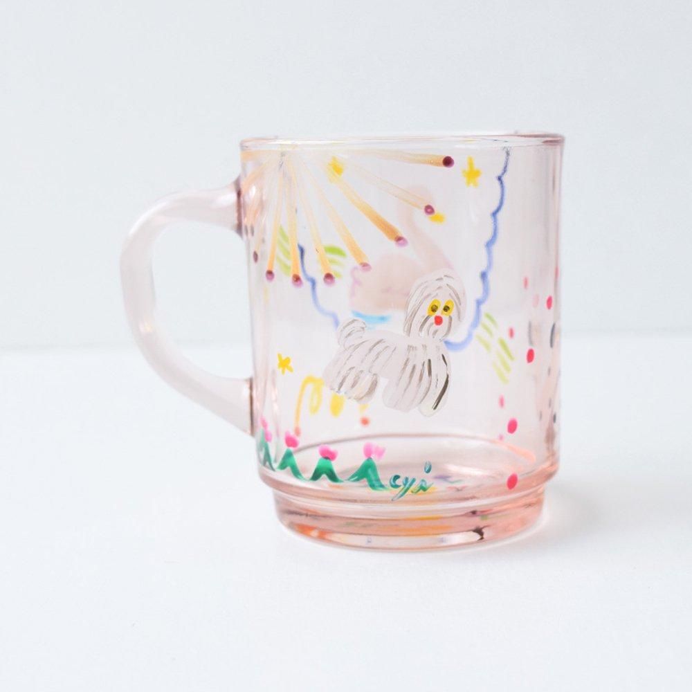 CYILABO  glass mug դ  2407-1