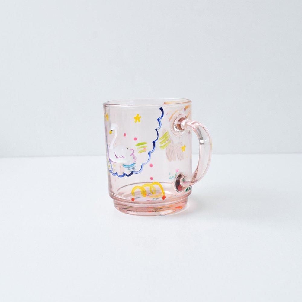 CYILABO  glass mug դ  2407-1