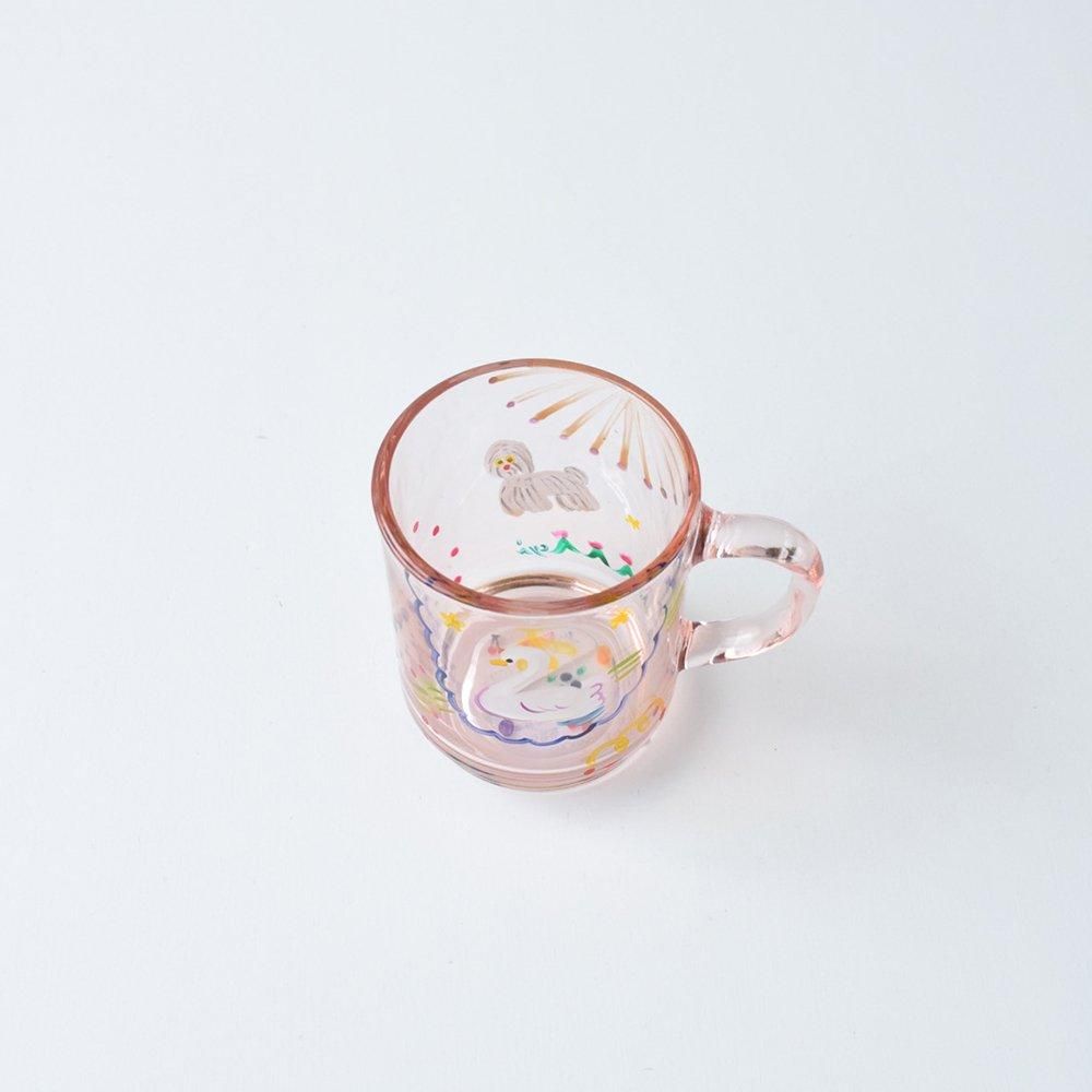 CYILABO  glass mug դ  2407-1