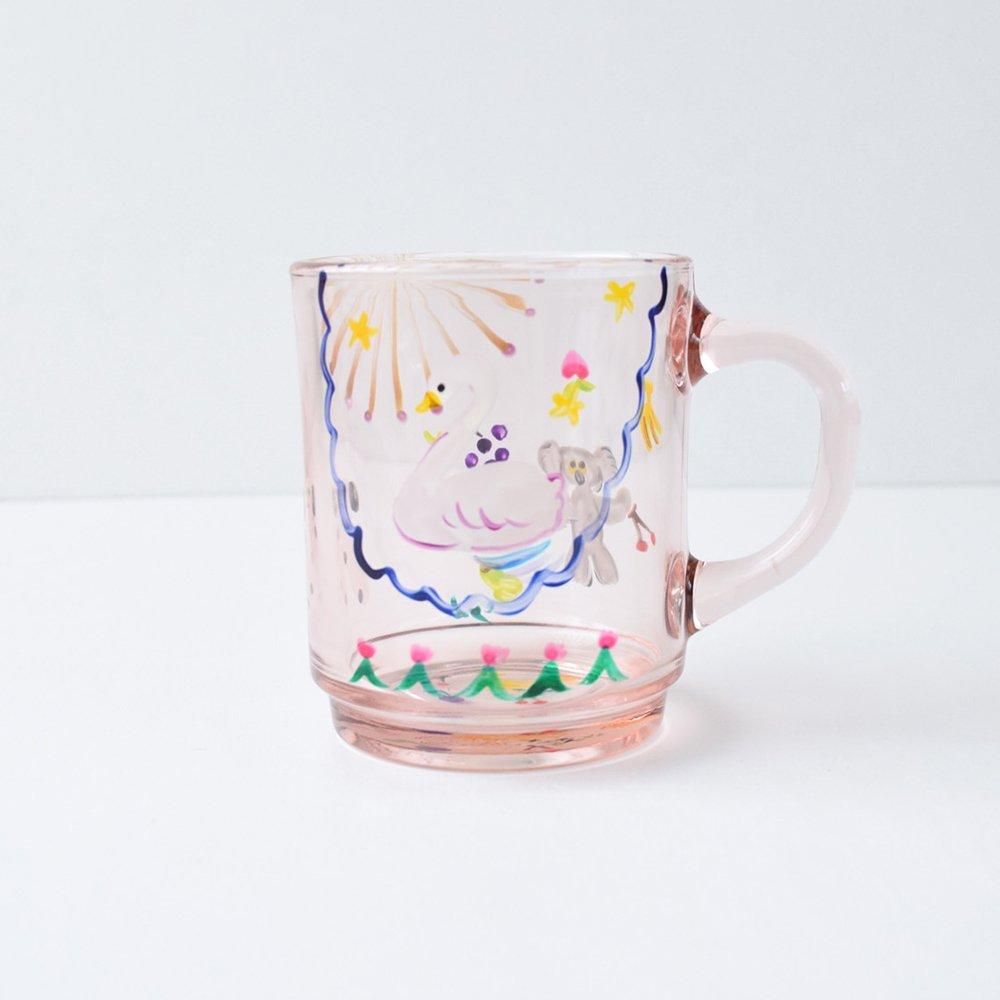 CYILABO  glass mug դ  2407-2