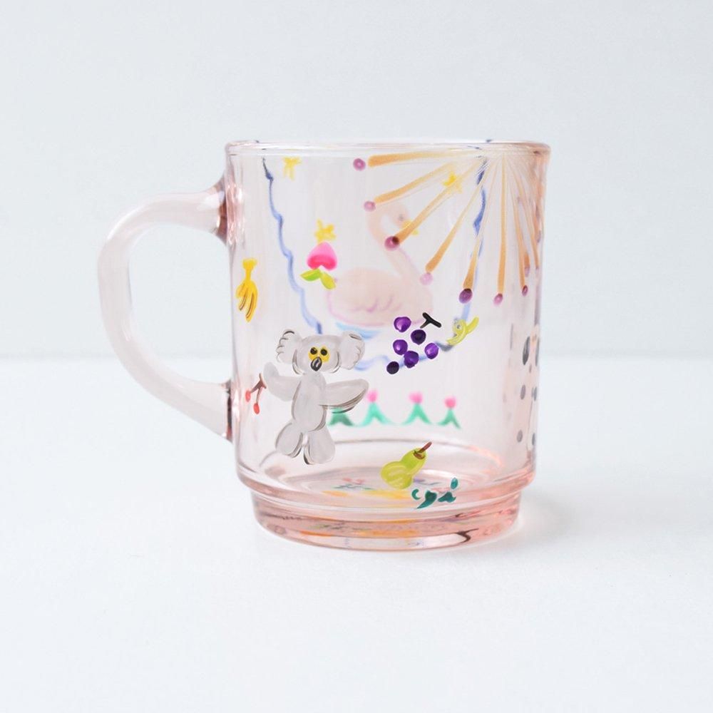 CYILABO  glass mug դ  2407-2