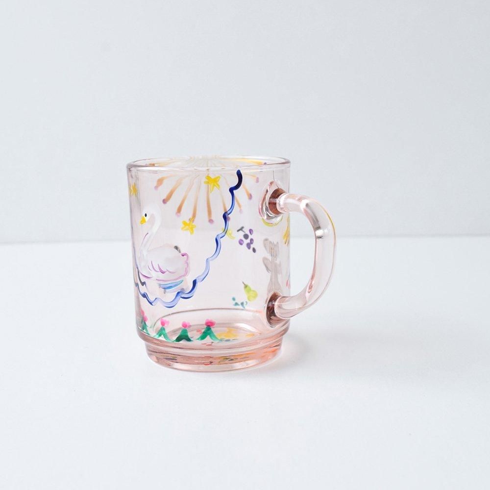 CYILABO  glass mug դ  2407-2