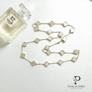 <img class='new_mark_img1' src='https://img.shop-pro.jp/img/new/icons57.gif' style='border:none;display:inline;margin:0px;padding:0px;width:auto;' />mother of pearl 20clover long necklaceʥɡ
