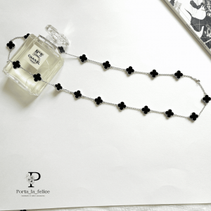 <img class='new_mark_img1' src='https://img.shop-pro.jp/img/new/icons57.gif' style='border:none;display:inline;margin:0px;padding:0px;width:auto;' />onyx 20p clover long necklace (С)