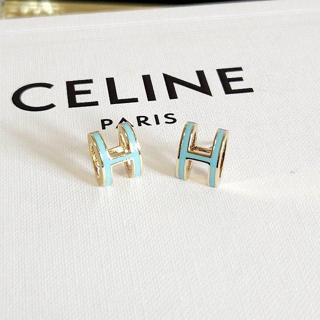 高評価のクリスマスプレゼント 高品質！スタイリッシュなお洒落なHピアス イヤリング | イニシャル アクセサリー