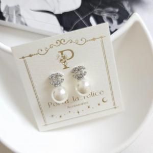 ڤ䤫꡼ Cz round pearl CC pierceearringʥС<img class='new_mark_img2' src='https://img.shop-pro.jp/img/new/icons47.gif' style='border:none;display:inline;margin:0px;padding:0px;width:auto;' />