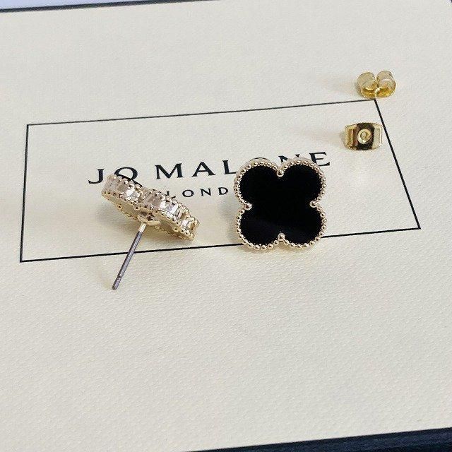 クローバーモチーフピアス　15mm カーネリアン クローバーピアス 15mm（カーネリアン） - AR JEWELRY