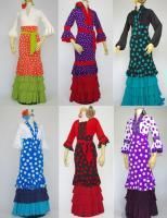 ショートスカート Short skirt - オリジナル フラメンコ衣装「12DOCE