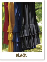 カラーが選べるストレッチファルダ - オリジナル フラメンコ衣装
