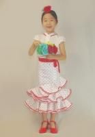 子ども用ドレス Dresses - オリジナル フラメンコ衣装「12DOCE