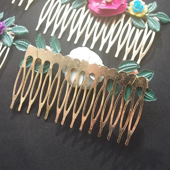 フラメンコファルダ（おまけのペイネタ付き） メタルペイネタ 5cm シルバー - オリジナル フラメンコ衣装