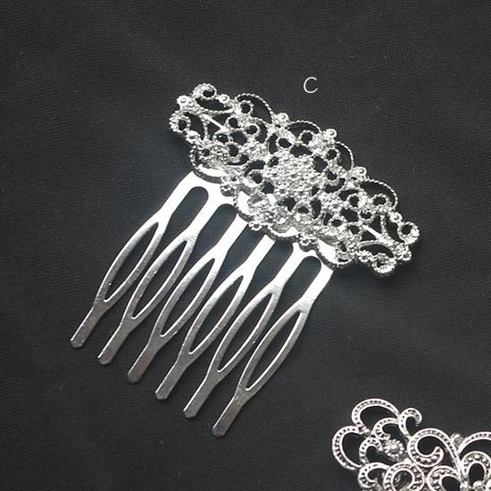 メタルペイネタ 5cm シルバー - オリジナル フラメンコ衣装