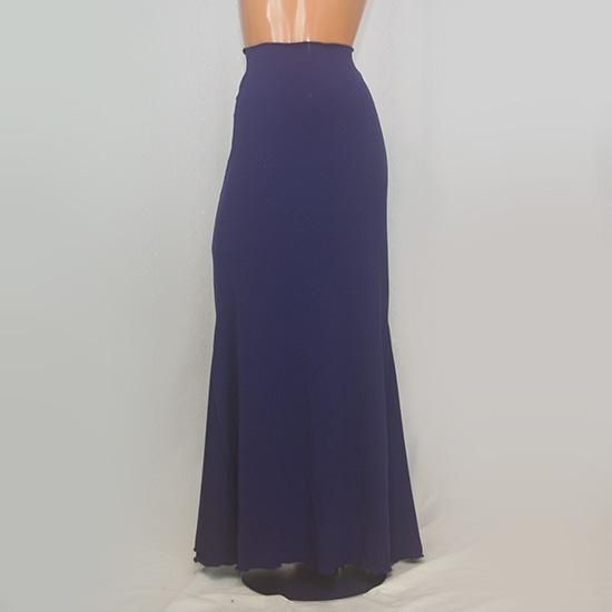 スーパーシンプルレッスンスカート 無地 ネイビー - オリジナル