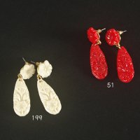 ピアス Earrings - オリジナル フラメンコ衣装「12DOCE del FLAMENCO