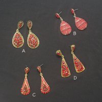 ピアス Earrings - オリジナル フラメンコ衣装「12DOCE del FLAMENCO