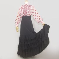ファルダ・スカート - フラメンコ衣装のお求めは低価格販売の12DOCE 